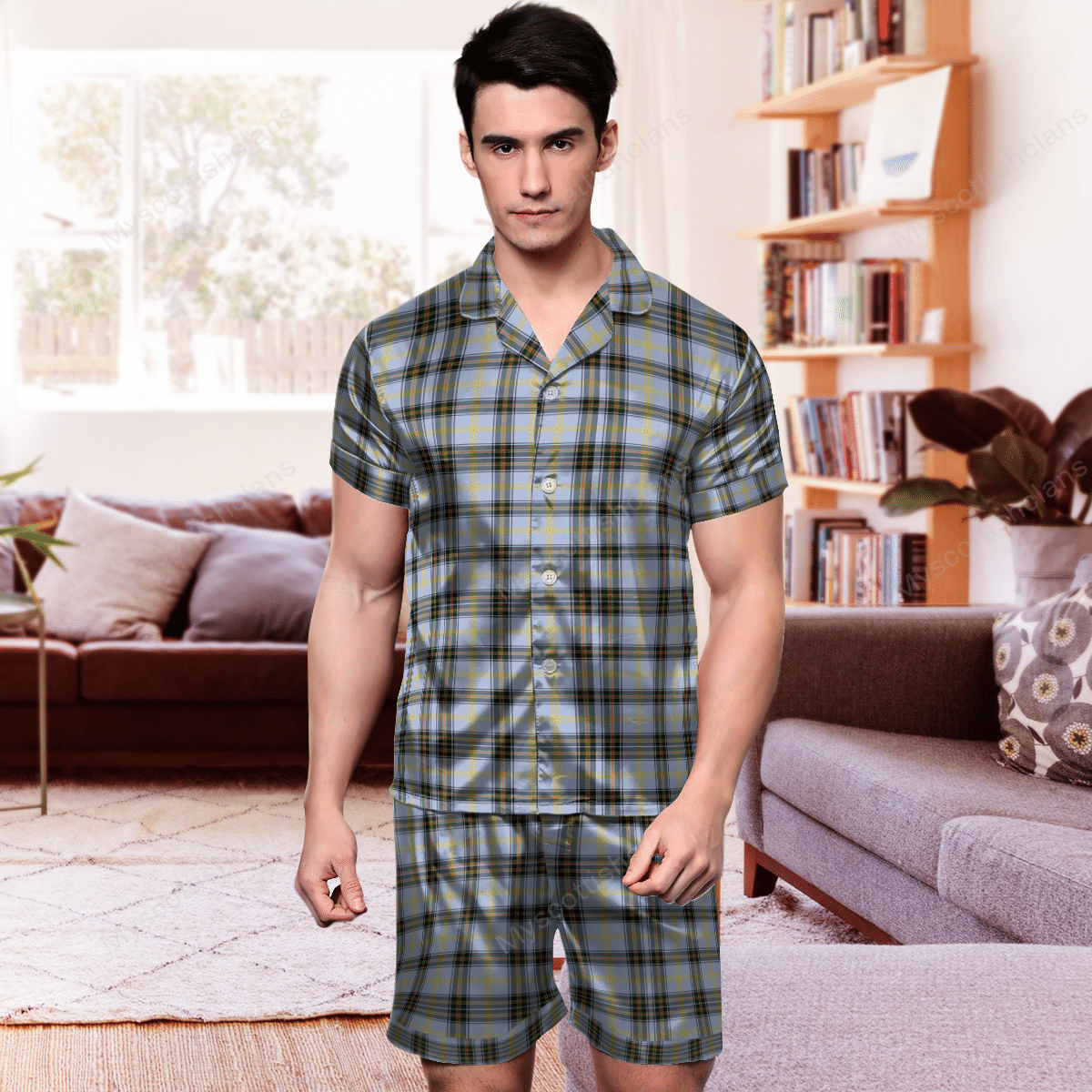 Bell Tartan Short Sleeve Pyjama