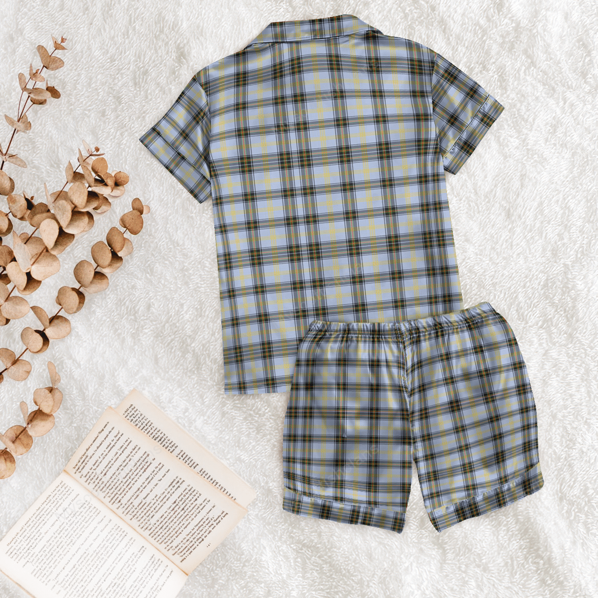 Bell Tartan Short Sleeve Pyjama