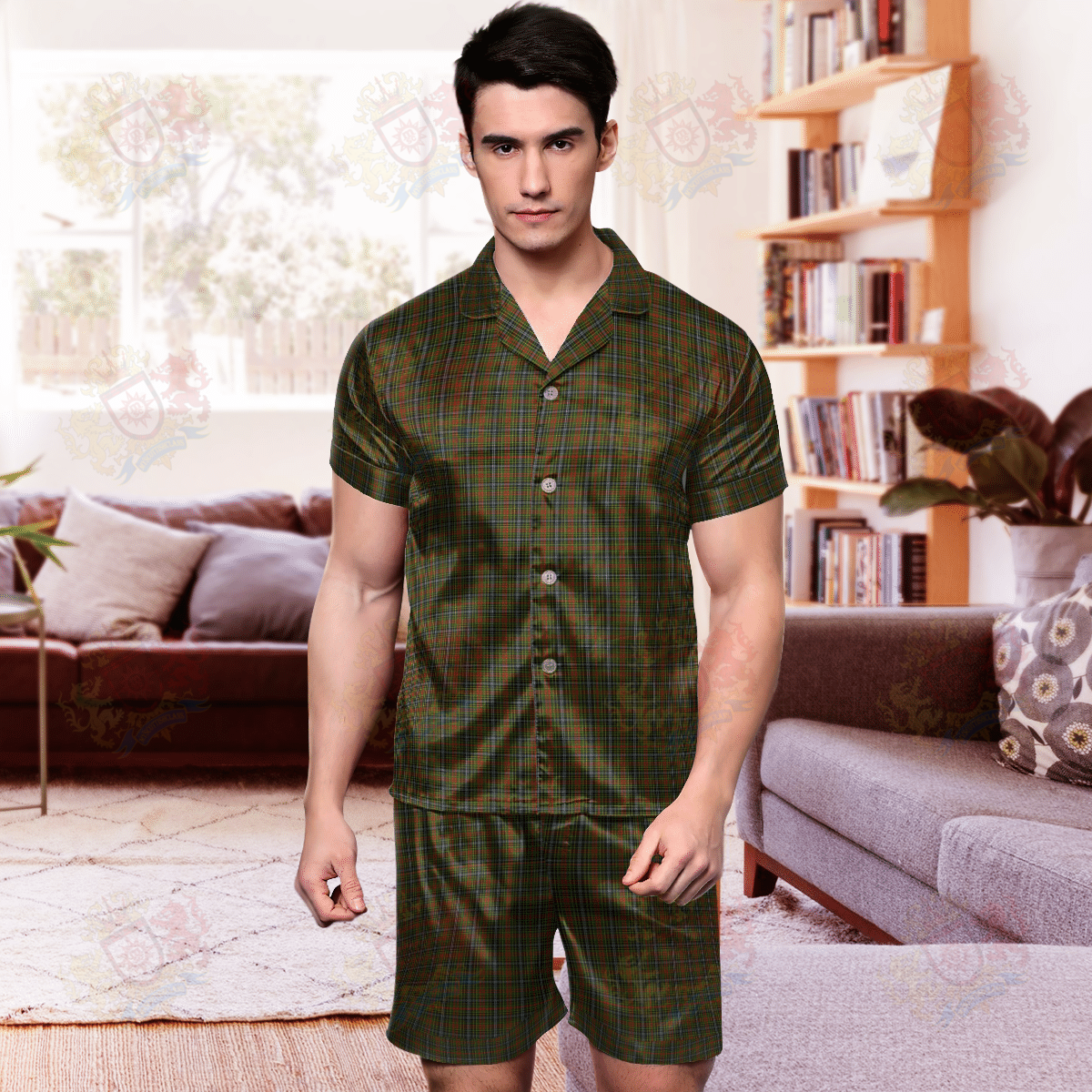 Brisbane Tartan Short Sleeve Pyjama