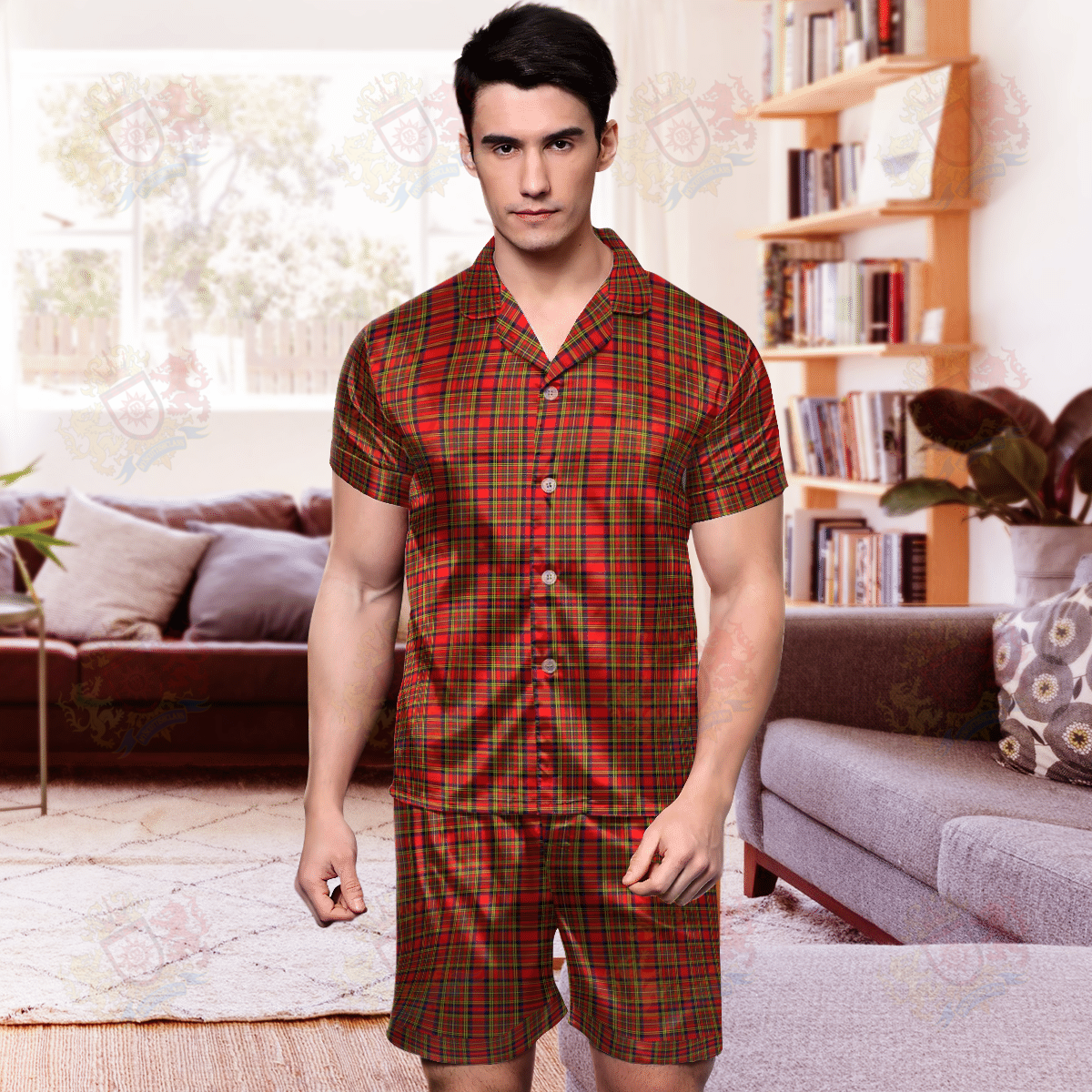 Hepburn Tartan Short Sleeve Pyjama