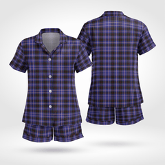 Dunlop Tartan Short Sleeve Pyjama