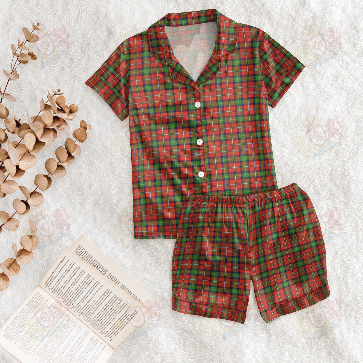 Fullerton Tartan Short Sleeve Pyjama