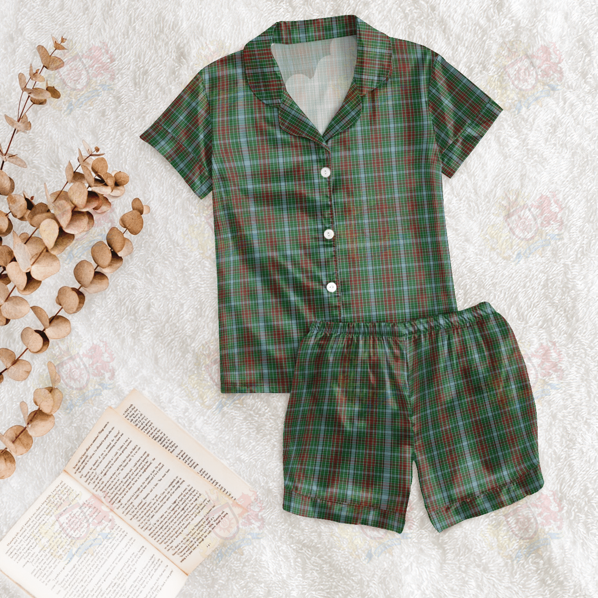 Gayre Tartan Short Sleeve Pyjama