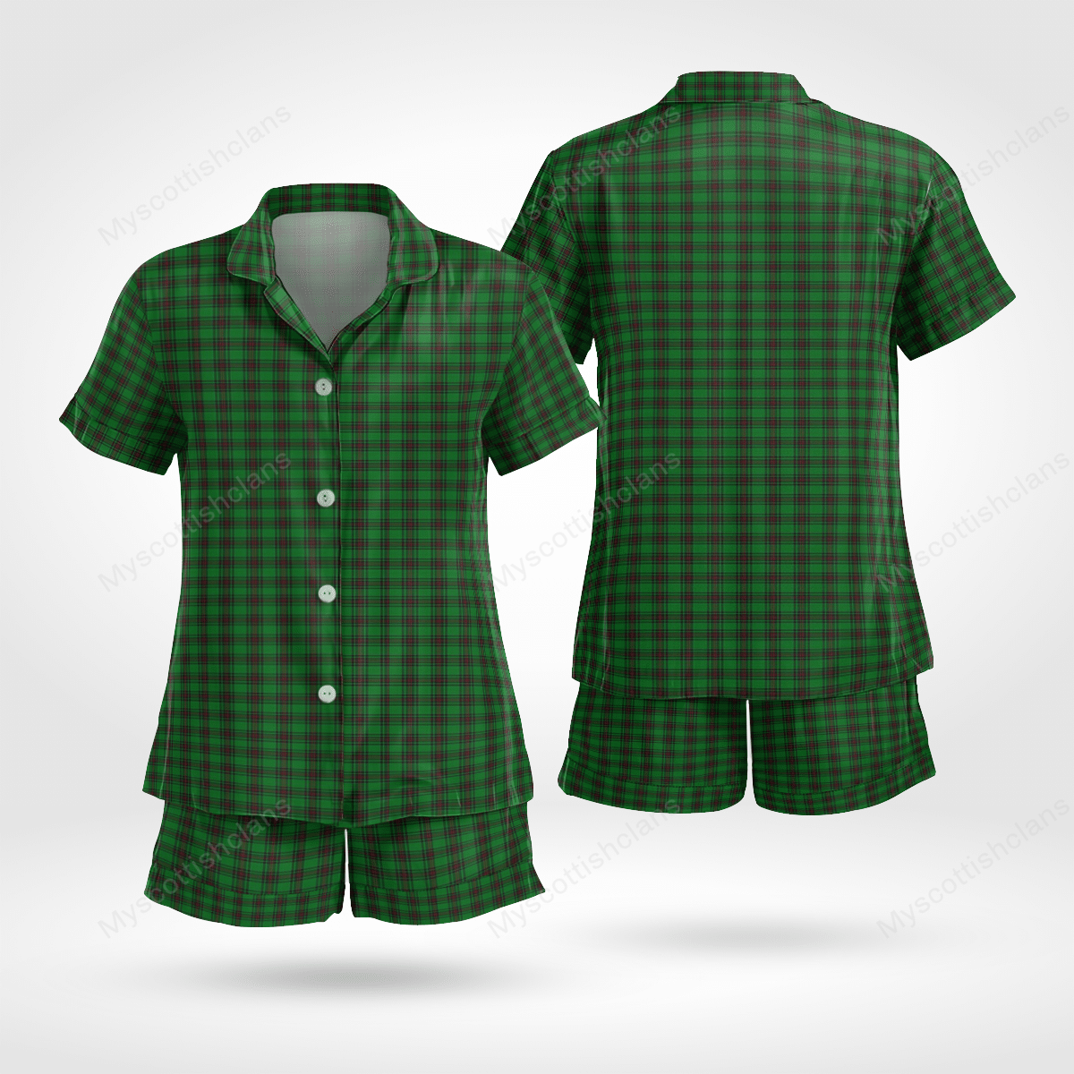 Halkett Tartan Short Sleeve Pyjama