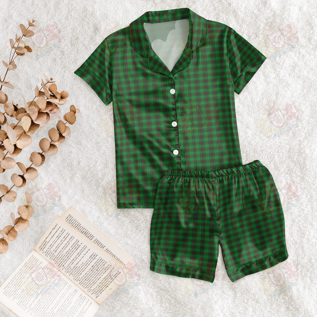 Lundin Tartan Short Sleeve Pyjama