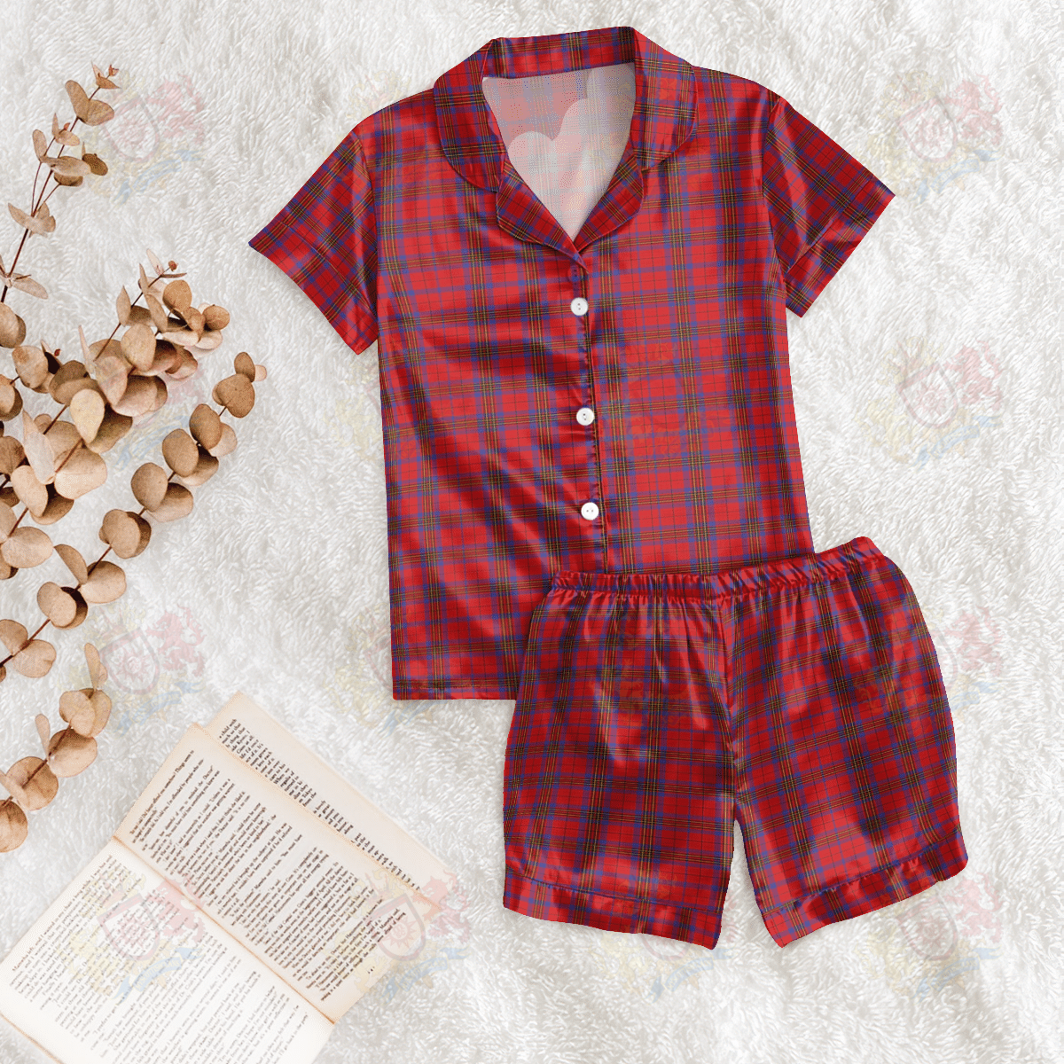 Leslie Tartan Short Sleeve Pyjama