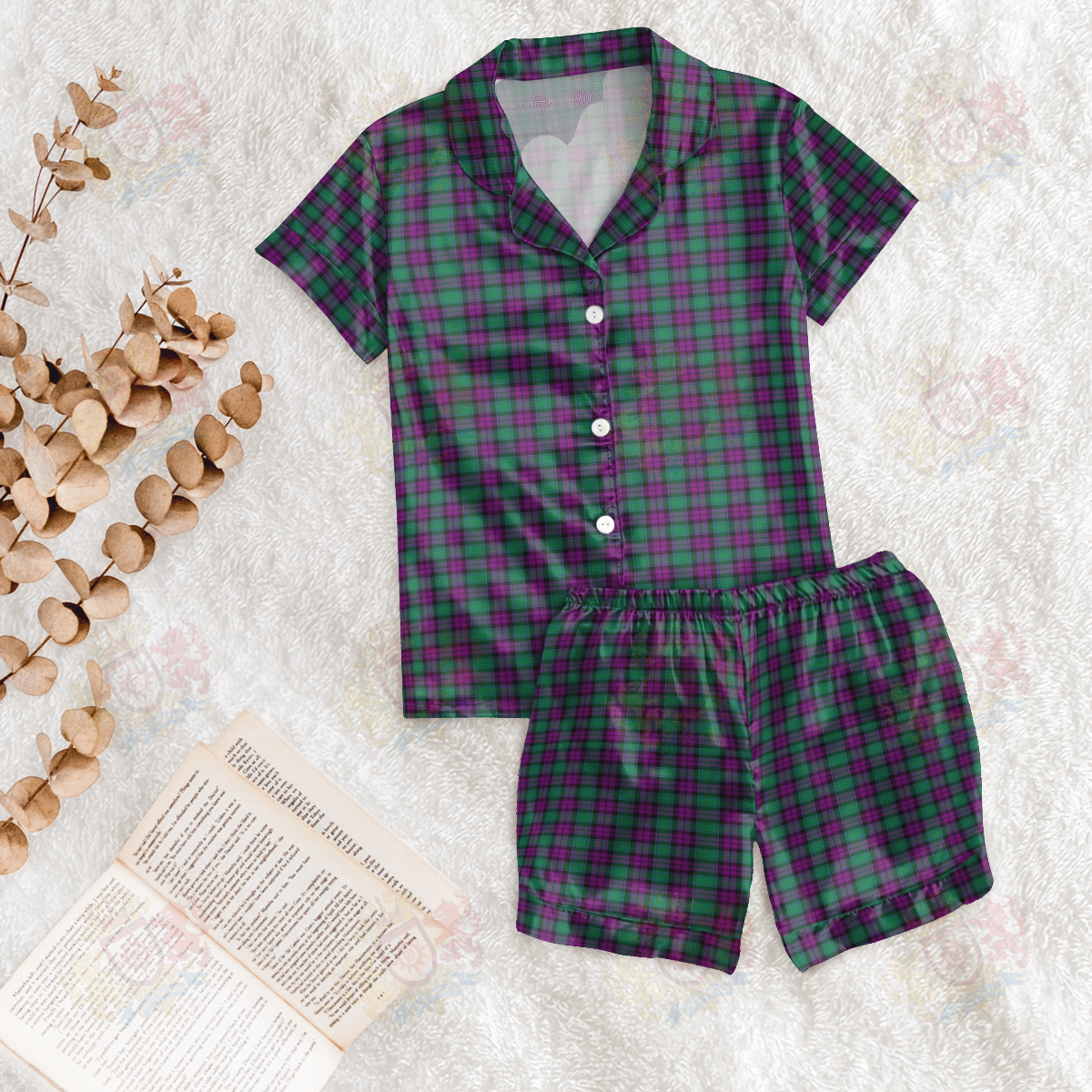 MacArthur Tartan Short Sleeve Pyjama