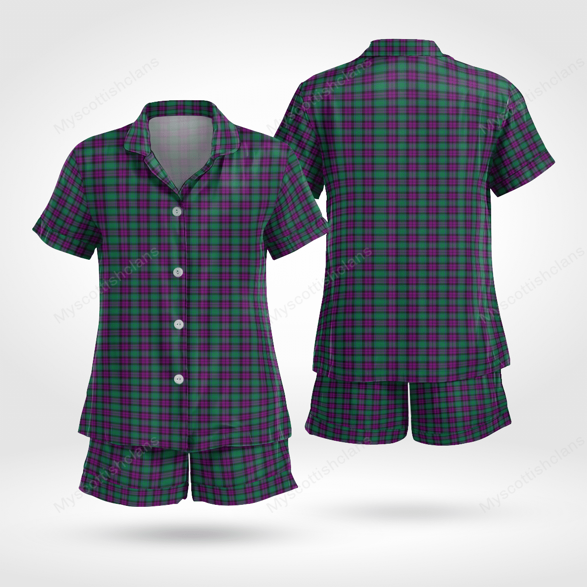 MacArthur Tartan Short Sleeve Pyjama