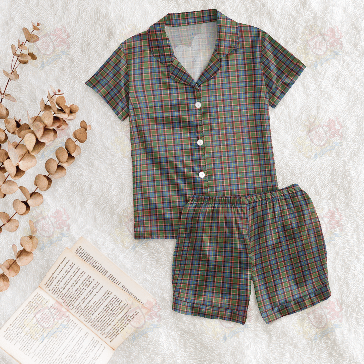 Norvel Tartan Short Sleeve Pyjama