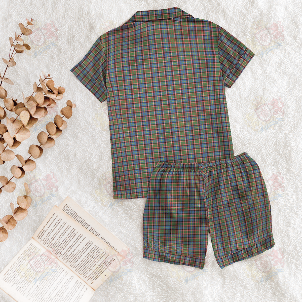 Norvel Tartan Short Sleeve Pyjama