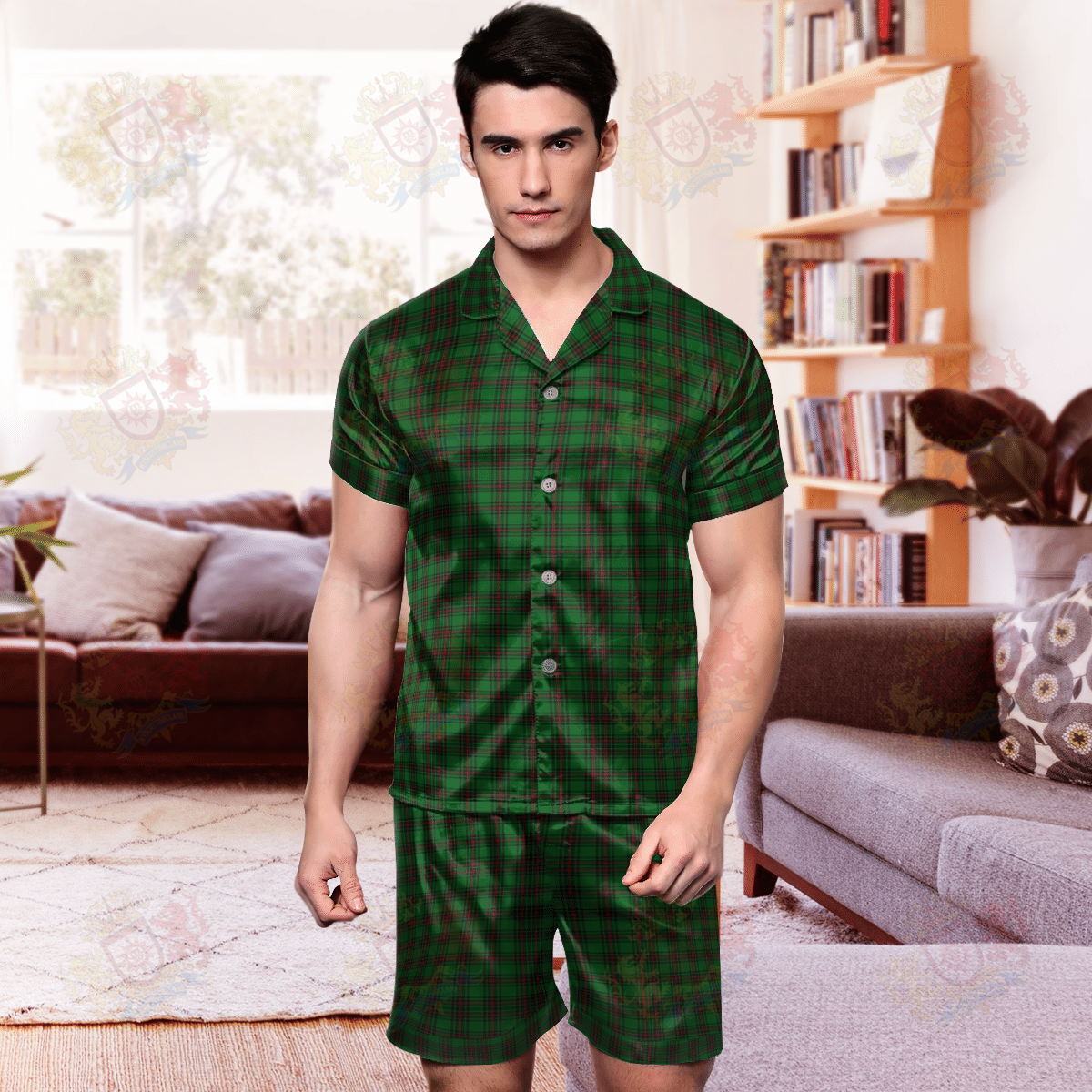 Primrose Tartan Short Sleeve Pyjama