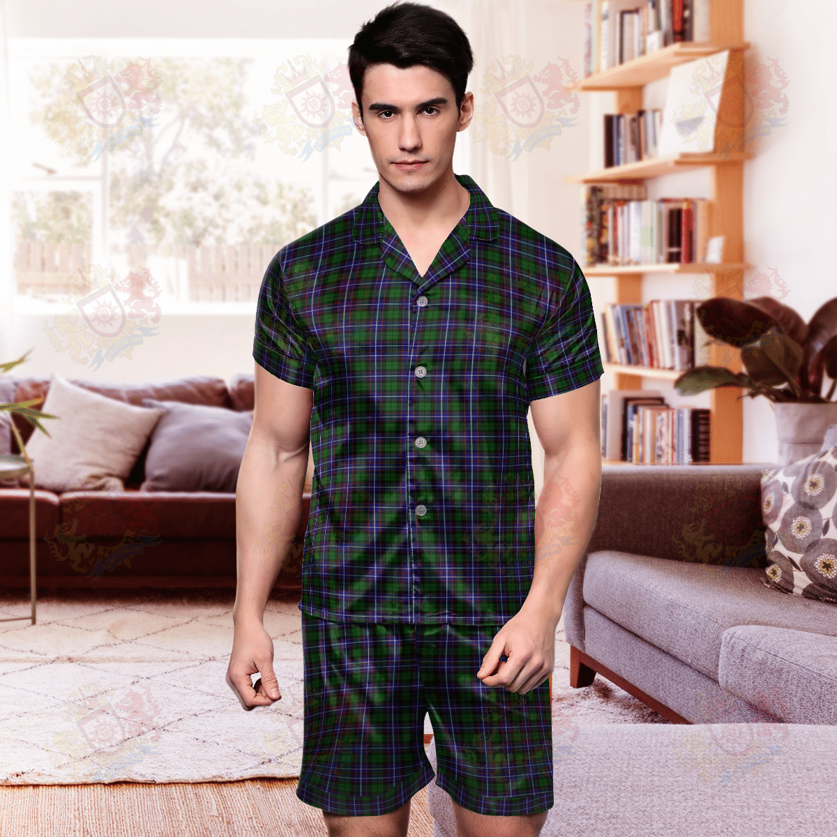 Russell Tartan Short Sleeve Pyjama