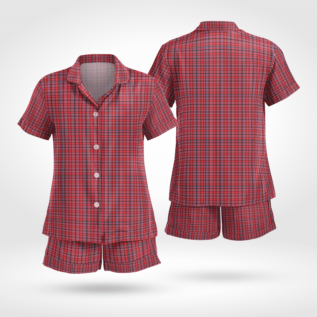 Udny Tartan Short Sleeve Pyjama