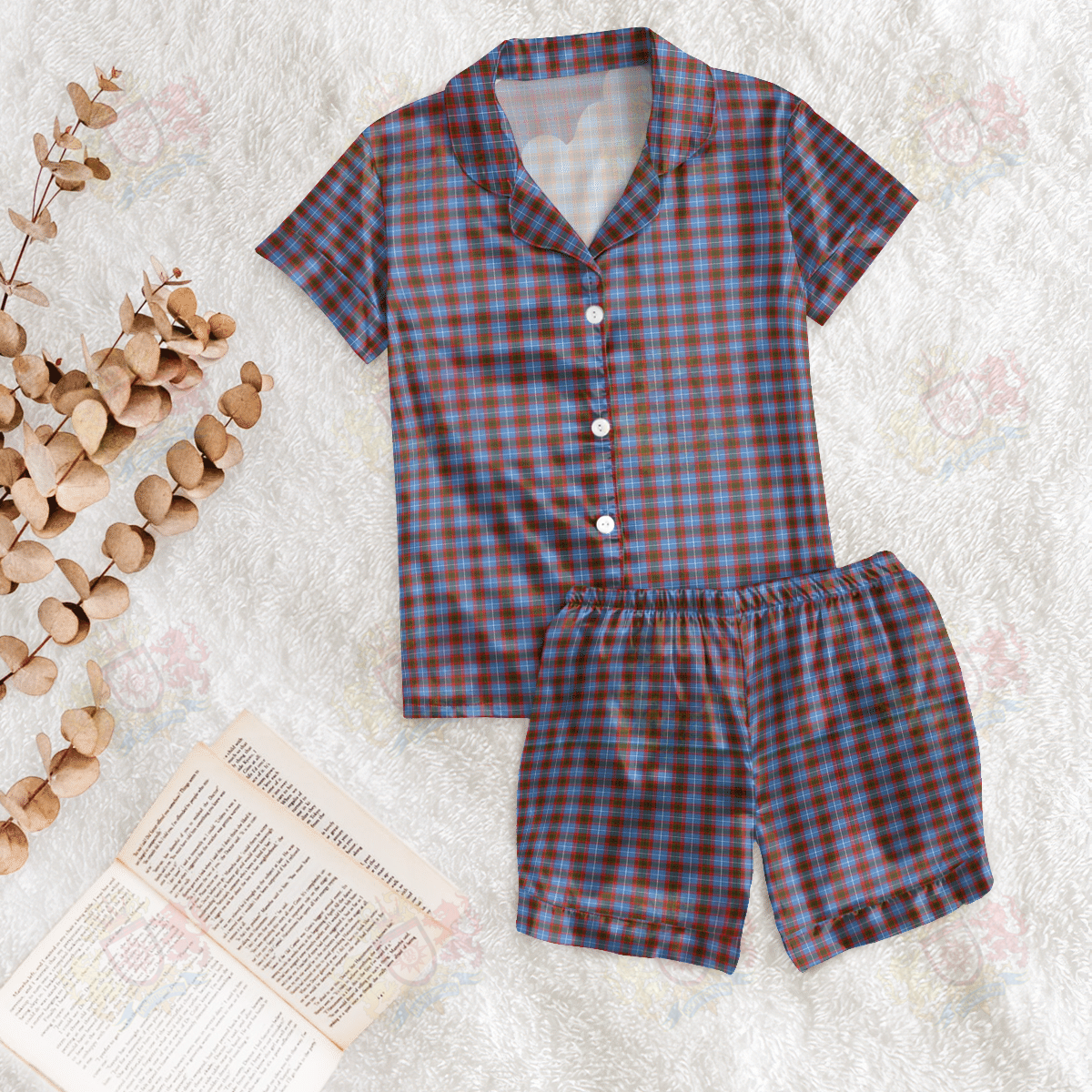 Trotter Tartan Short Sleeve Pyjama