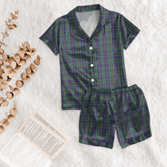 Wood Tartan Short Sleeve Pyjama