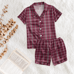 Little Tartan Short Sleeve Pyjama
