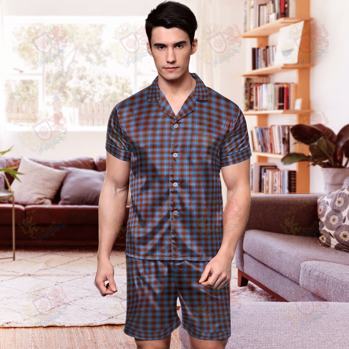 Pentland Tartan Short Sleeve Pyjama