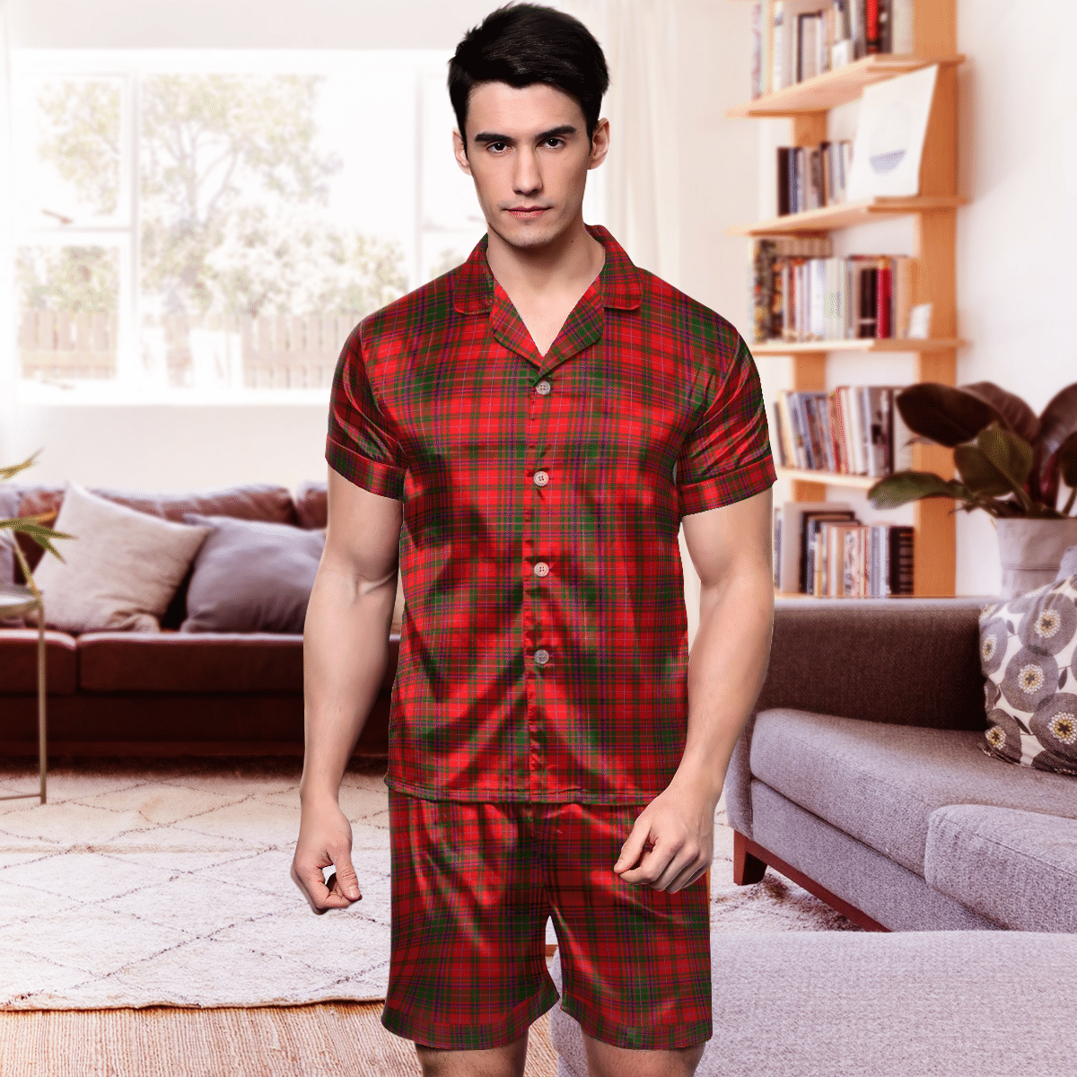 MacDowall Of Garthland Tartan Short Sleeve Pyjama