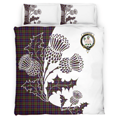Aikenhead Tartan Crest Bedding Set - Thistle Style
