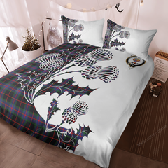 Nairn Tartan Crest Bedding Set - Thistle Style