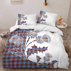 Pentland Tartan Crest Bedding Set - Thistle Style