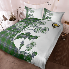 Pringle Tartan Crest Bedding Set - Thistle Style