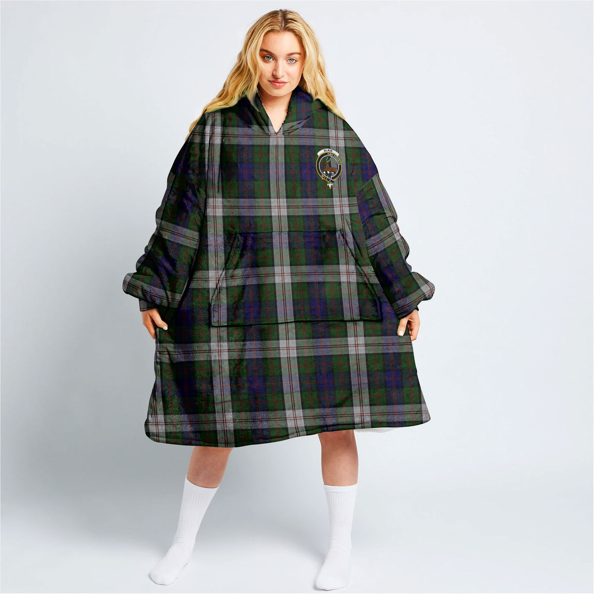 Blair Dress Tartan Hoodie Blanket