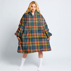 Buchanan Ancient Tartan Hoodie Blanket