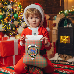 Bruce Ancient Tartan Crest Christmas Stocking