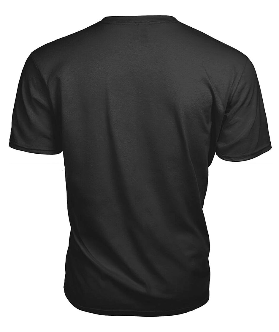 Hay Modern Tartan Crest 2D T-shirt - Blood Runs Through My Veins Style
