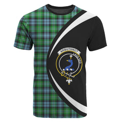 Arbuthnot Ancient Tartan Crest T-shirt - Circle Style