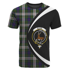 Blair Dress Tartan Crest T-shirt - Circle Style