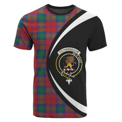 Fotheringham Tartan Crest T-shirt - Circle Style
