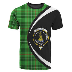 Galloway District Tartan Crest T-shirt - Circle Style