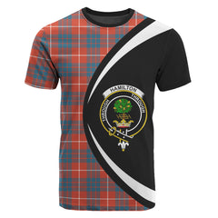 Hamilton Ancient Tartan Crest T-shirt - Circle Style