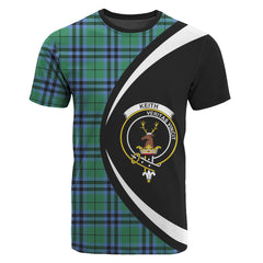 Keith Ancient Tartan Crest T-shirt - Circle Style