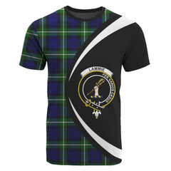 Lammie Tartan Crest T-shirt - Circle Style