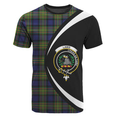 Laws Tartan Crest T-shirt - Circle Style