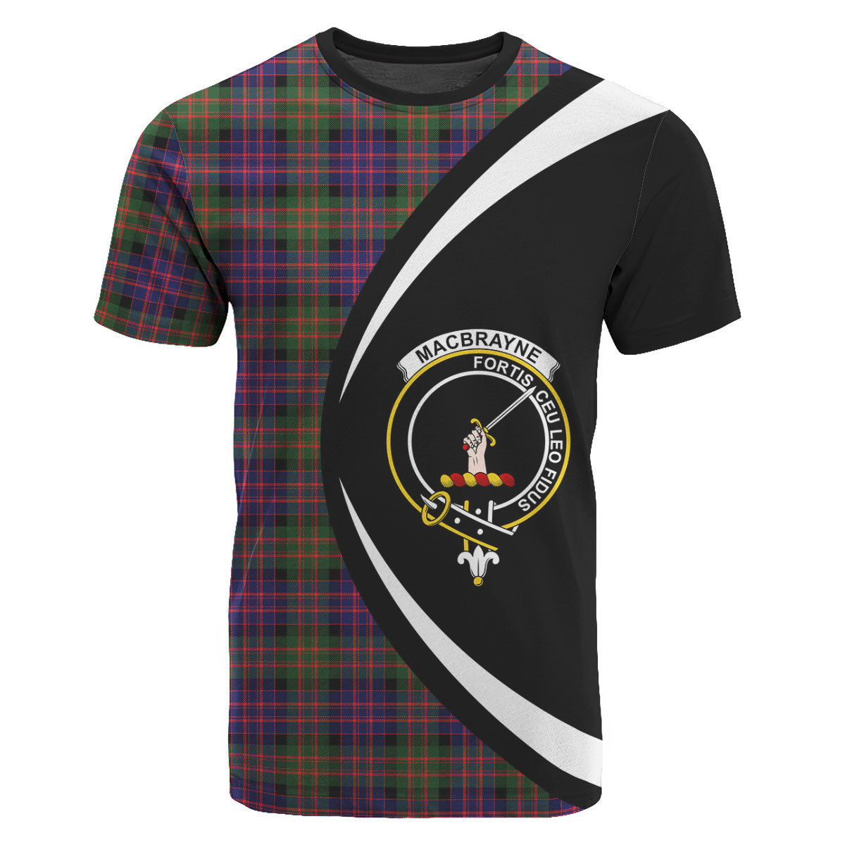 MacBrayne Tartan Crest T-shirt - Circle Style