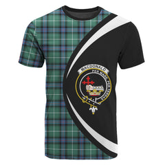 MacDonald of the Isles Hunting Ancient Tartan Crest T-shirt - Circle Style