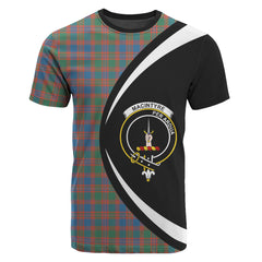 MacIntyre Ancient Tartan Crest T-shirt - Circle Style