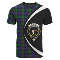Mitchell Tartan Crest T-shirt - Circle Style