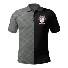 Halliday Tartan Polo Shirt Half of Me - Cross Style
