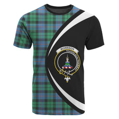 Morrison Ancient Tartan Crest T-shirt - Circle Style