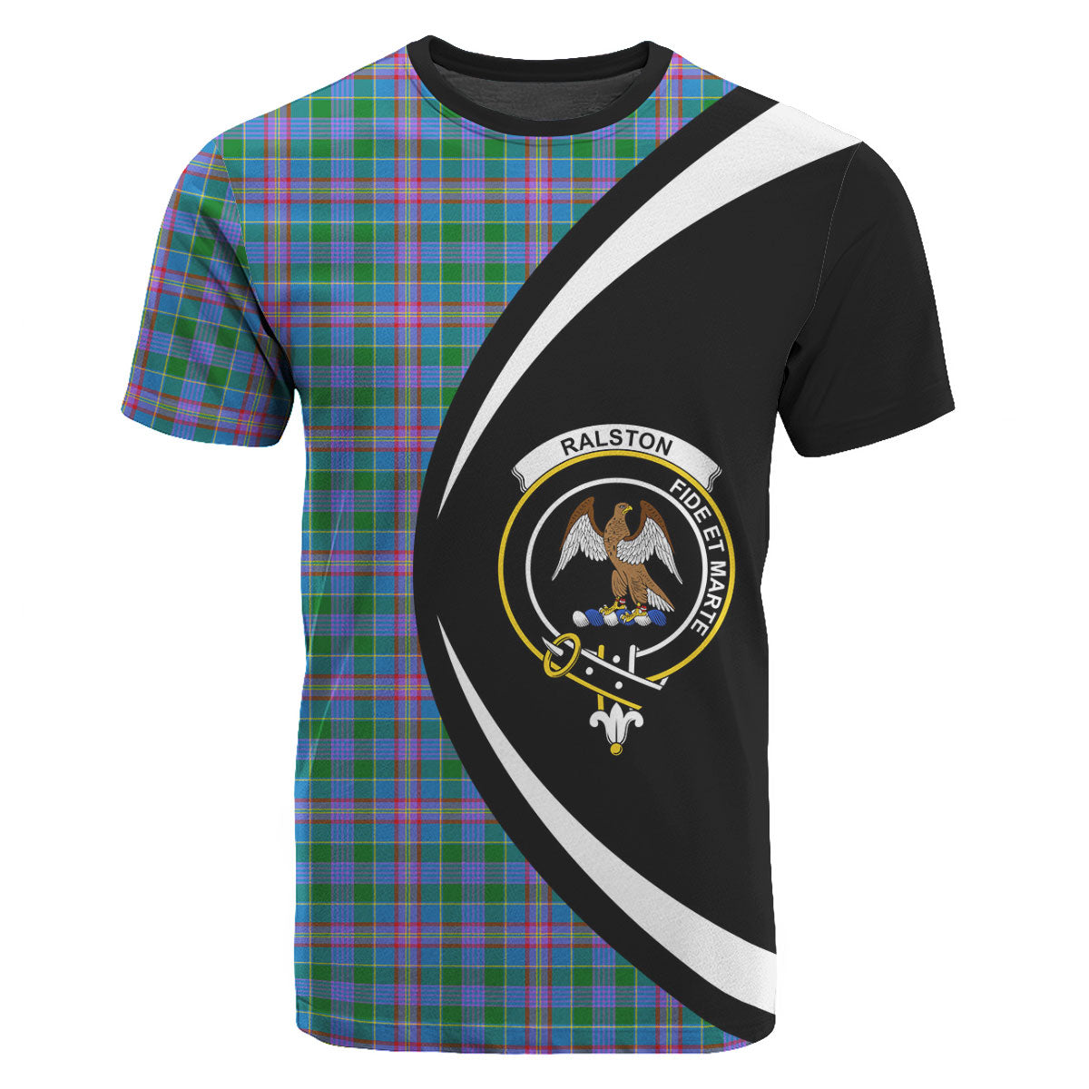 Ralston Tartan Crest T-shirt - Circle Style