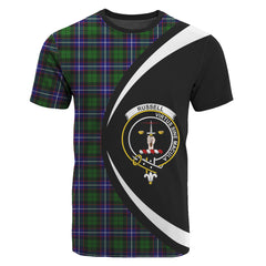 Russell Modern Tartan Crest T-shirt - Circle Style