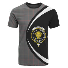 Shepherd Tartan Crest T-shirt - Circle Style