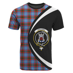 Spalding Tartan Crest T-shirt - Circle Style