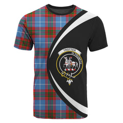 Trotter Tartan Crest T-shirt - Circle Style