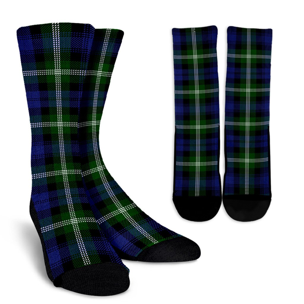 Baillie Modern Tartan Socks